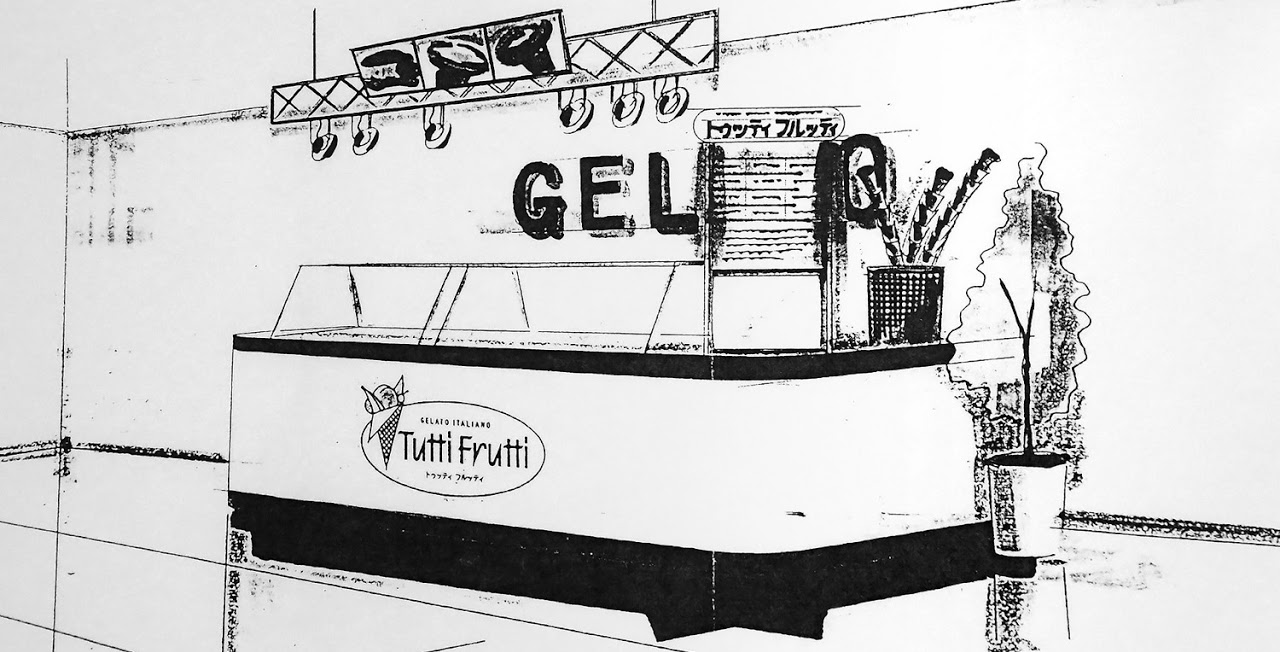 ジェラートショップ, ショップイメージ, Tutti Frutti