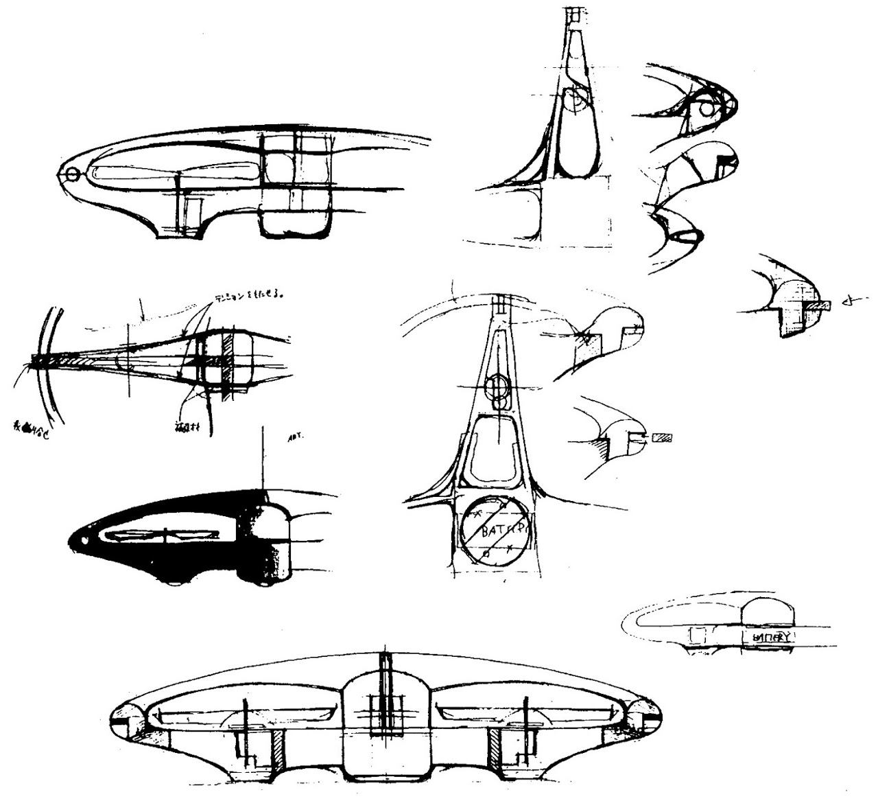 世界初のドローンデザイン, Gyro Saucer II, 新商品開発デザイン, KEYENCE