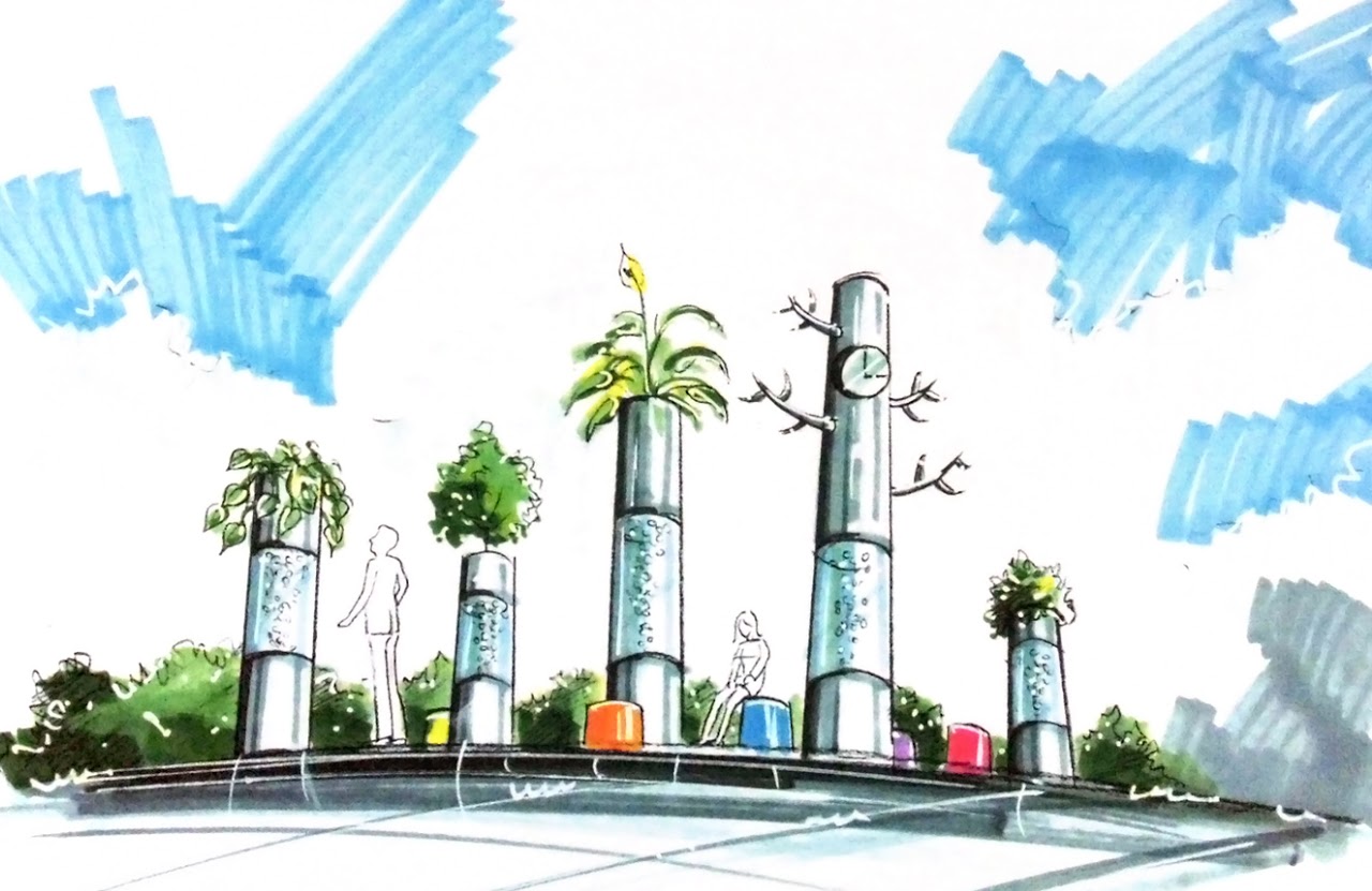 駅前モニュメント企画, 南海電鉄, オブジェ