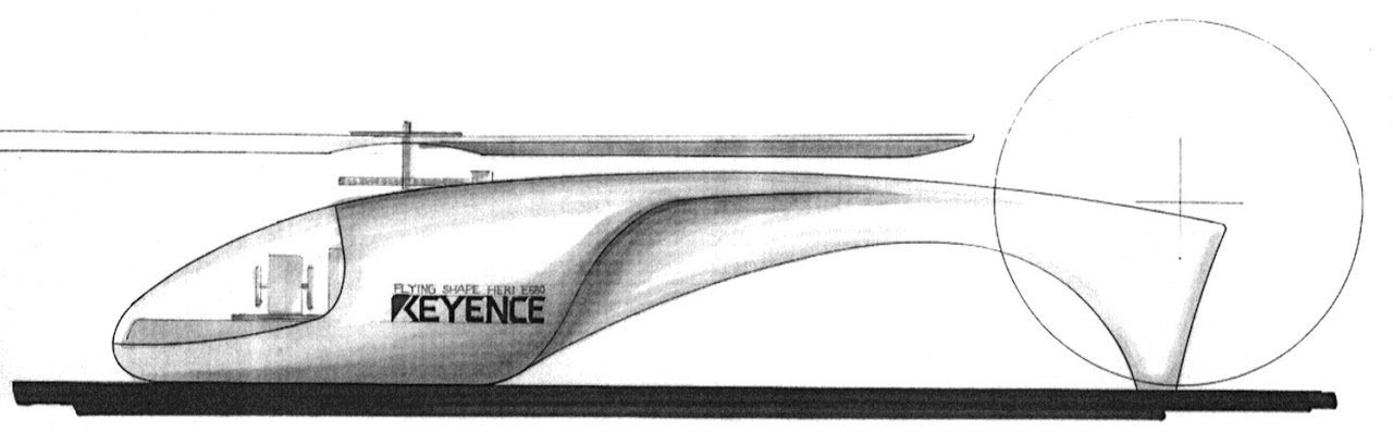 RCヘリ・レボリューター, ジャイロコプター, 新商品開発デザイン, KEYENCE