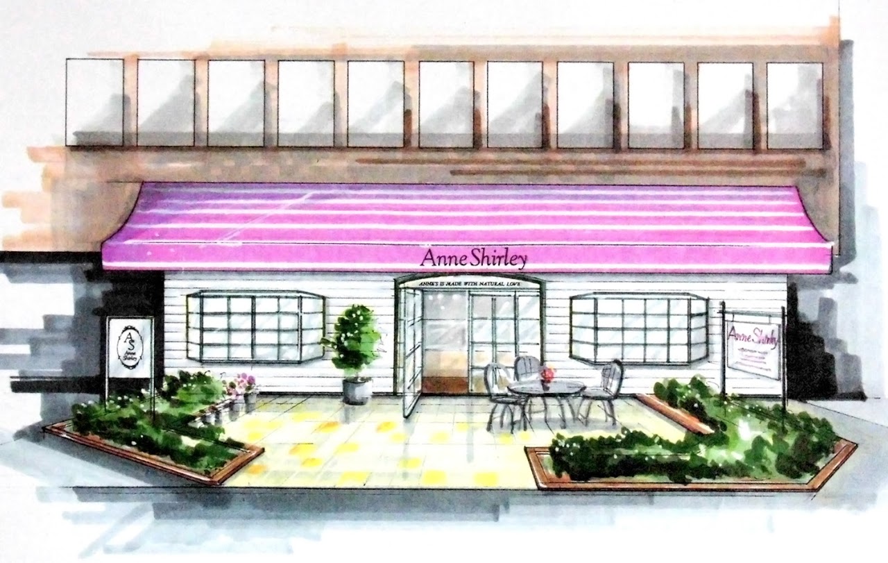 新店舗開発企画, イメージスケッチ, Anne Shirley