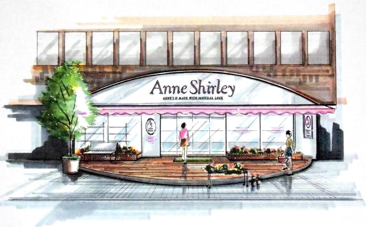 新店舗開発企画, イメージスケッチ, Anne Shirley