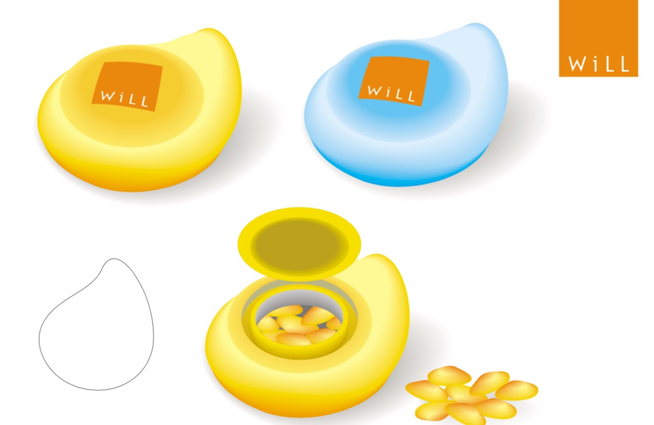 パッケージデザイン, グミパッケージ, グリコ, Will