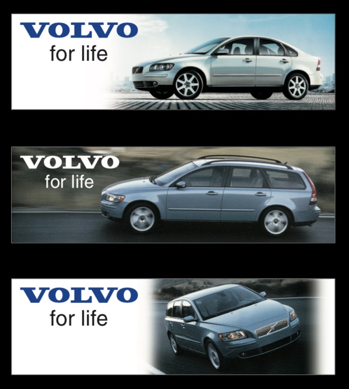 ノベルティグッズ, 台紙デザイン, VOLVO