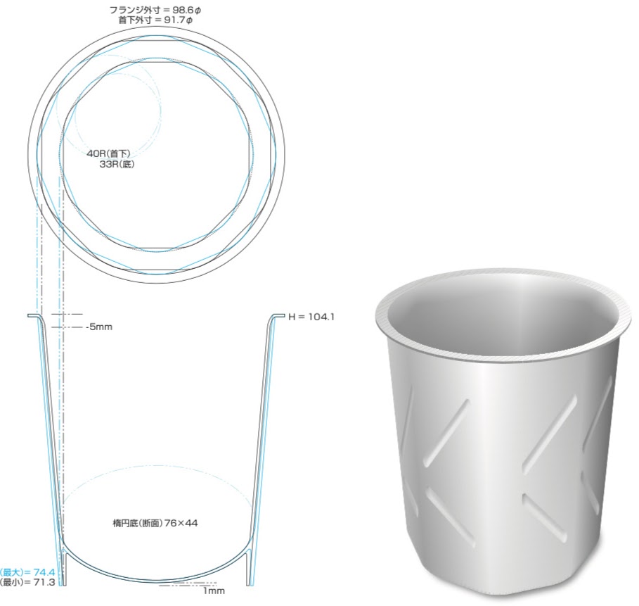 容器アイデア, 容器構造, 東罐興業