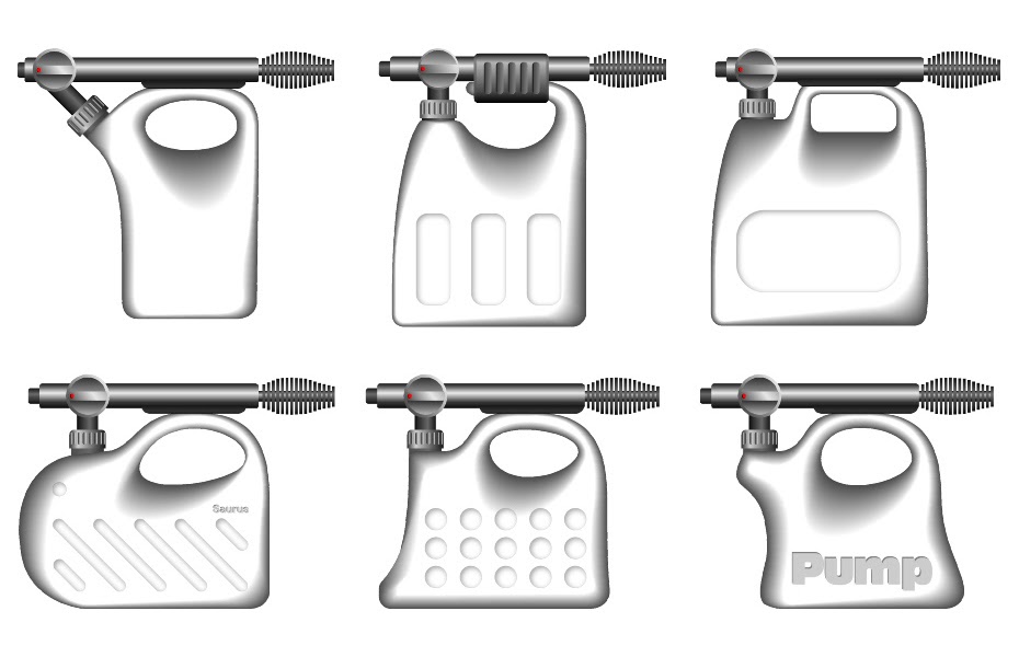 ハンドスプレー, ハンドポンプ, 容器設計, 容器デザイン