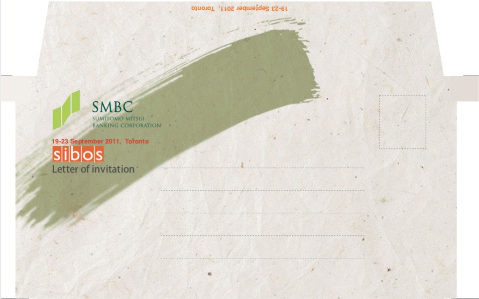 オリジナル封筒, イベント用封筒, 封筒デザイン